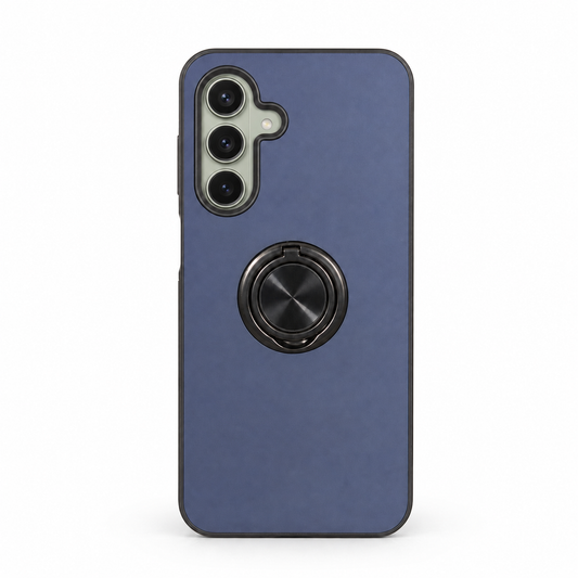 For Samsung Galaxy A57 Case with Ring Holder Kickstand Phone Case,Navy Blue