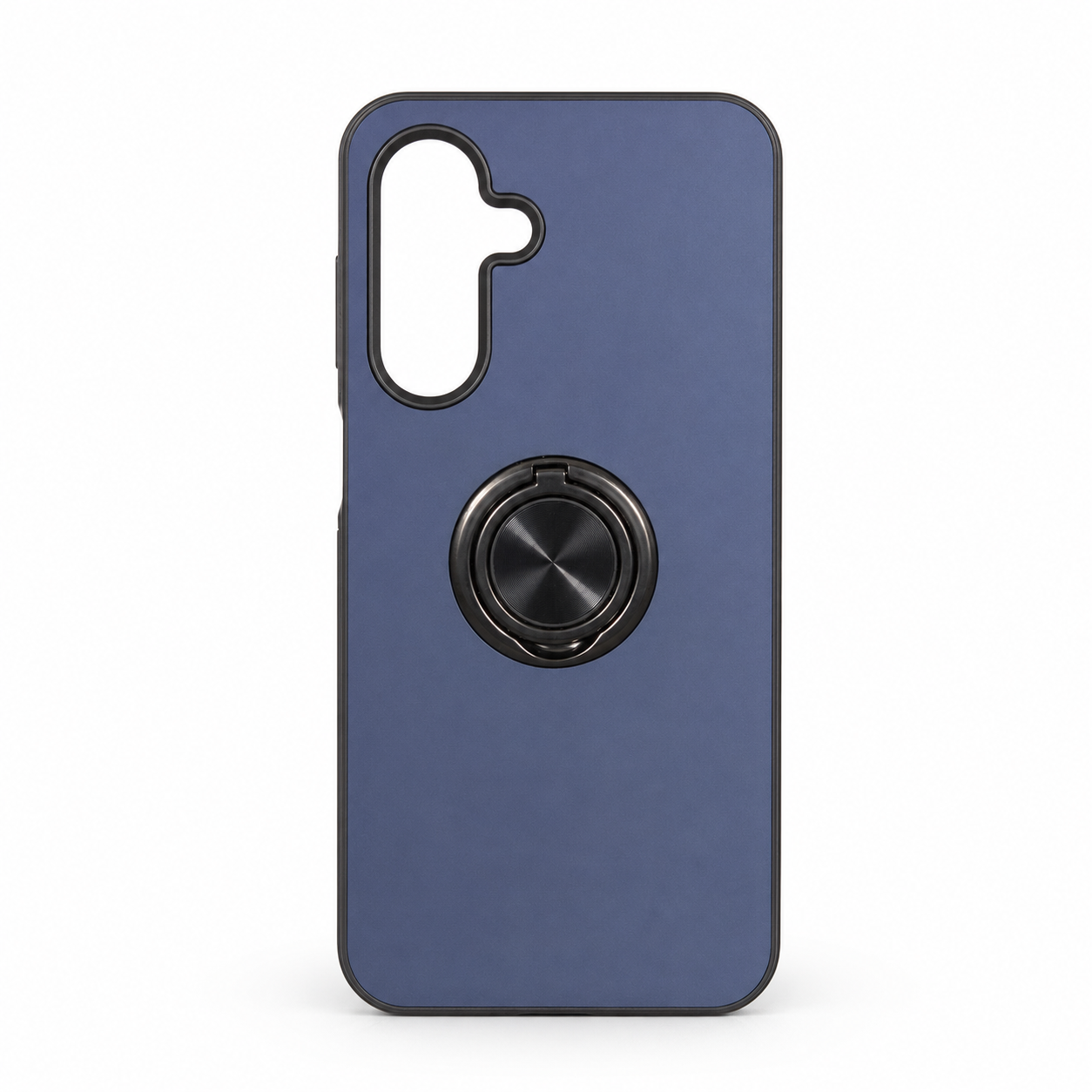 For Samsung Galaxy A27 Case with Ring Holder Kickstand Phone Case,Navy Blue