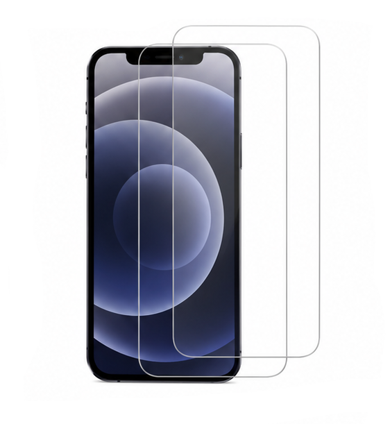 2X Tough Tempered Glass Screen Protector for iPhone 12 Pro | HD Clear | Case Friendly