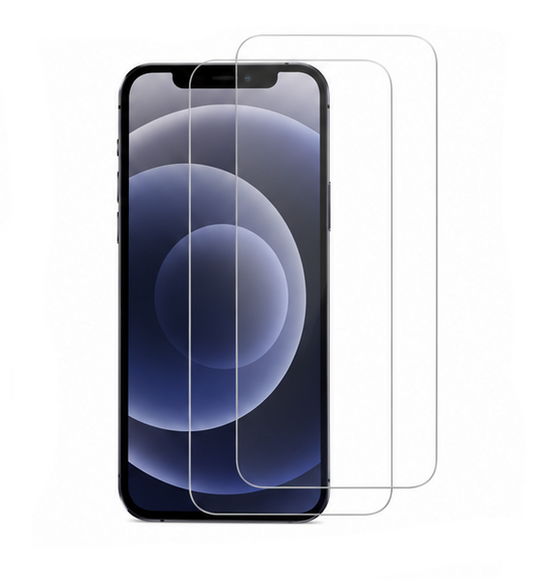 2X Tough Tempered Glass Screen Protector for iPhone 12 Pro | HD Clear | Case Friendly
