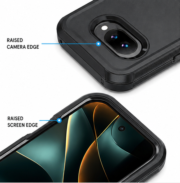 For Google Pixel 9a Shockproof heavy duty  Builder case