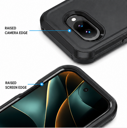 For Google Pixel 9a Shockproof heavy duty  Builder case