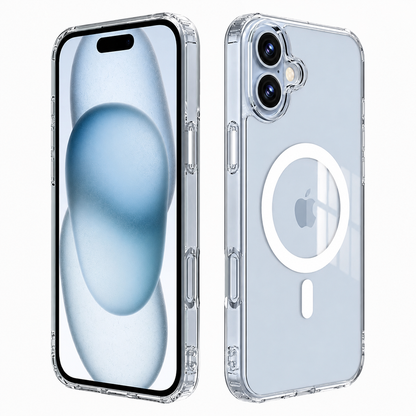 For iPhone 17 Magsafe  Clear Case