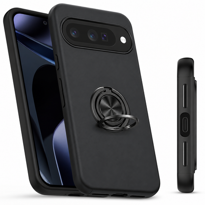 For Google Pixel 11 Pro – Shockproof Matte Protective Cover ,Black