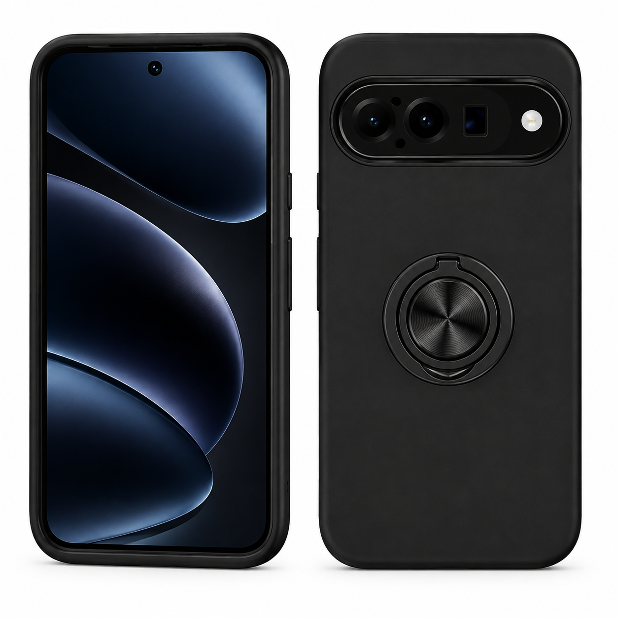 For Google Pixel 11 Pro – Shockproof Matte Protective Cover ,Black