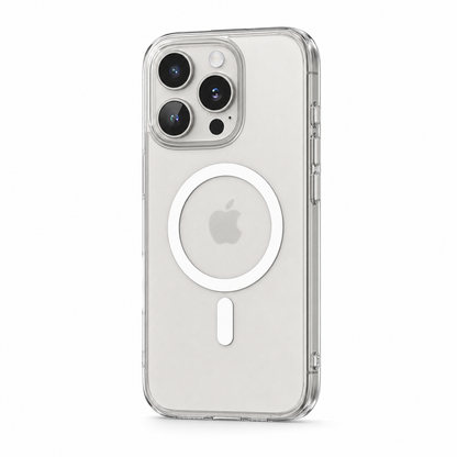 MagSafe Slim Clear Case for iPhone 16 Pro Max-Shockproof