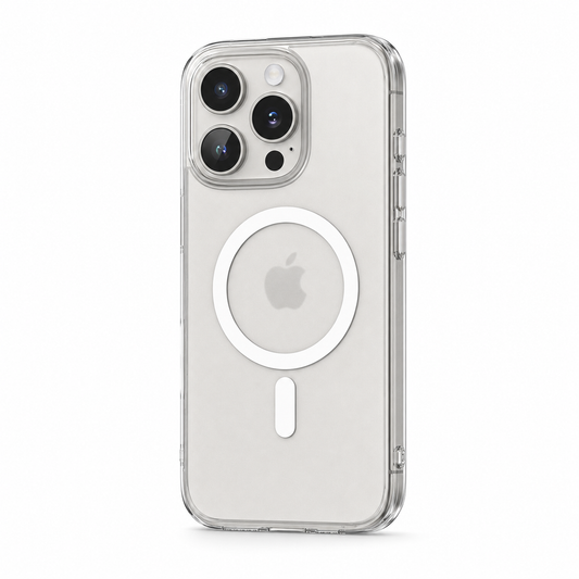 MagSafe Slim Clear Case for iPhone 16 Pro Max-Shockproof