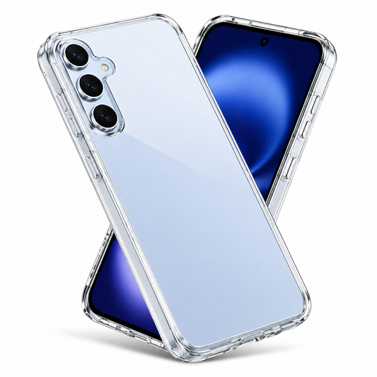 For Samsung Galaxy S25 FE Case Clear Shockproof Heavy Duty  Case