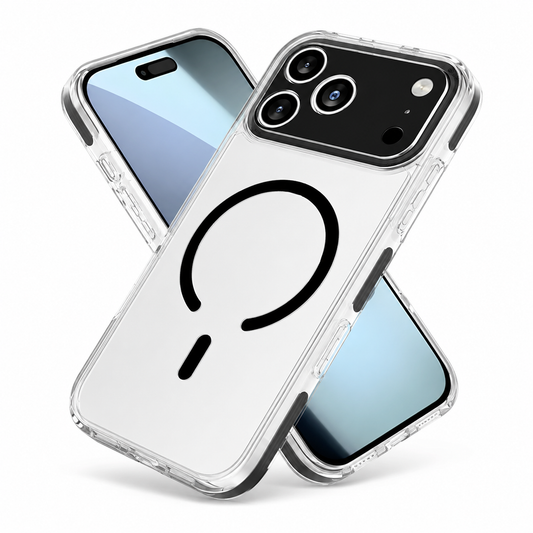 For iPhone 17 Pro Max Clear Magsafe Case – MagSafe Compatible Shockproof Protective Cover