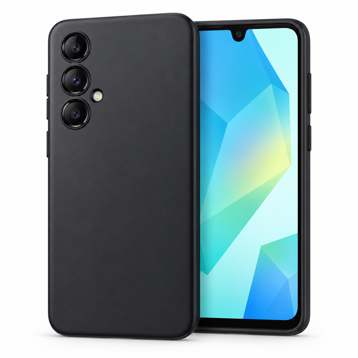 Soft TPU Slim Fit Black Case for Samsung Galaxy A16 5G / 4G