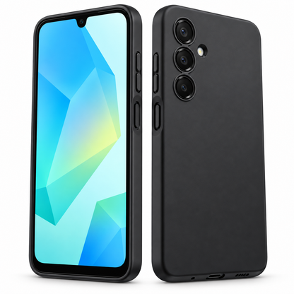 Soft TPU Slim Fit Black Case for Samsung Galaxy A16 5G / 4G