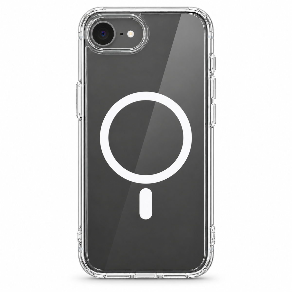 Clear Case for iPhone 17E Shockproof Magnet Cover