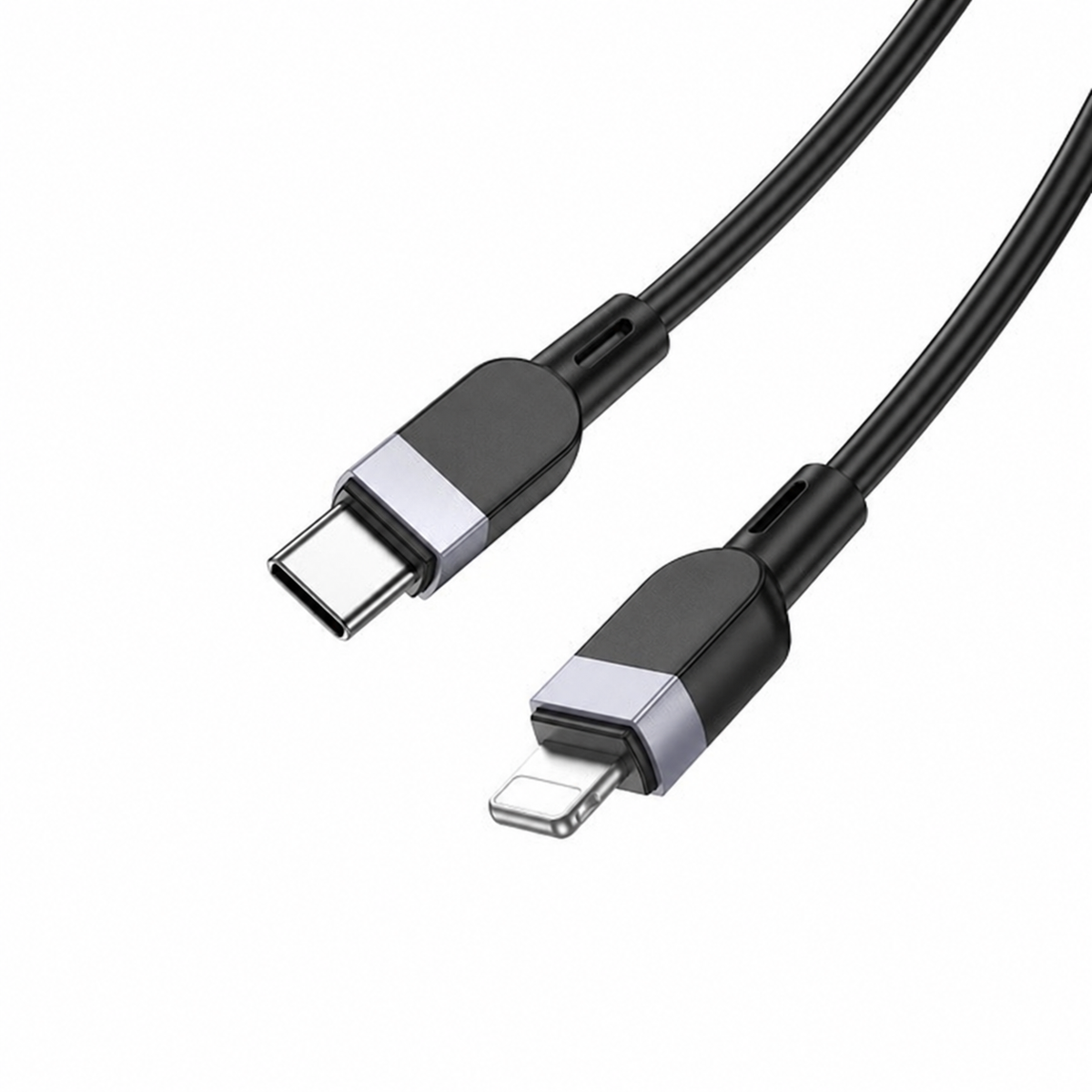 [2 Packs]Universal Durable Usb-C to lightning charging data cable