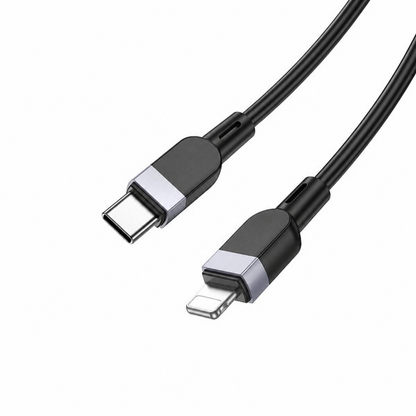 [2 Packs]Universal Durable Usb-C to lightning charging data cable