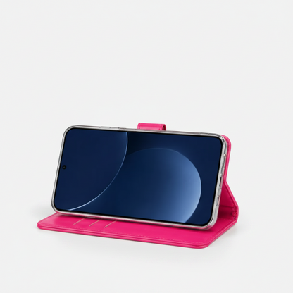 For Samsung Galaxy S26 Wallet Case  Hot Pink  Flip Cover
