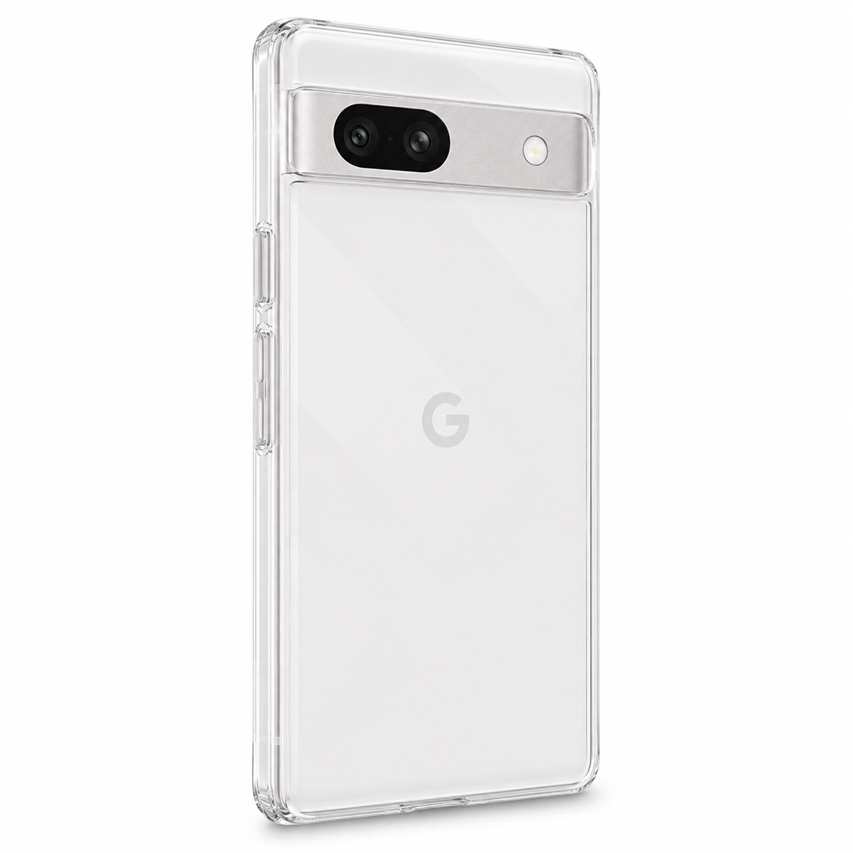 For Google Pixel 7a case clear shockproof protective cover