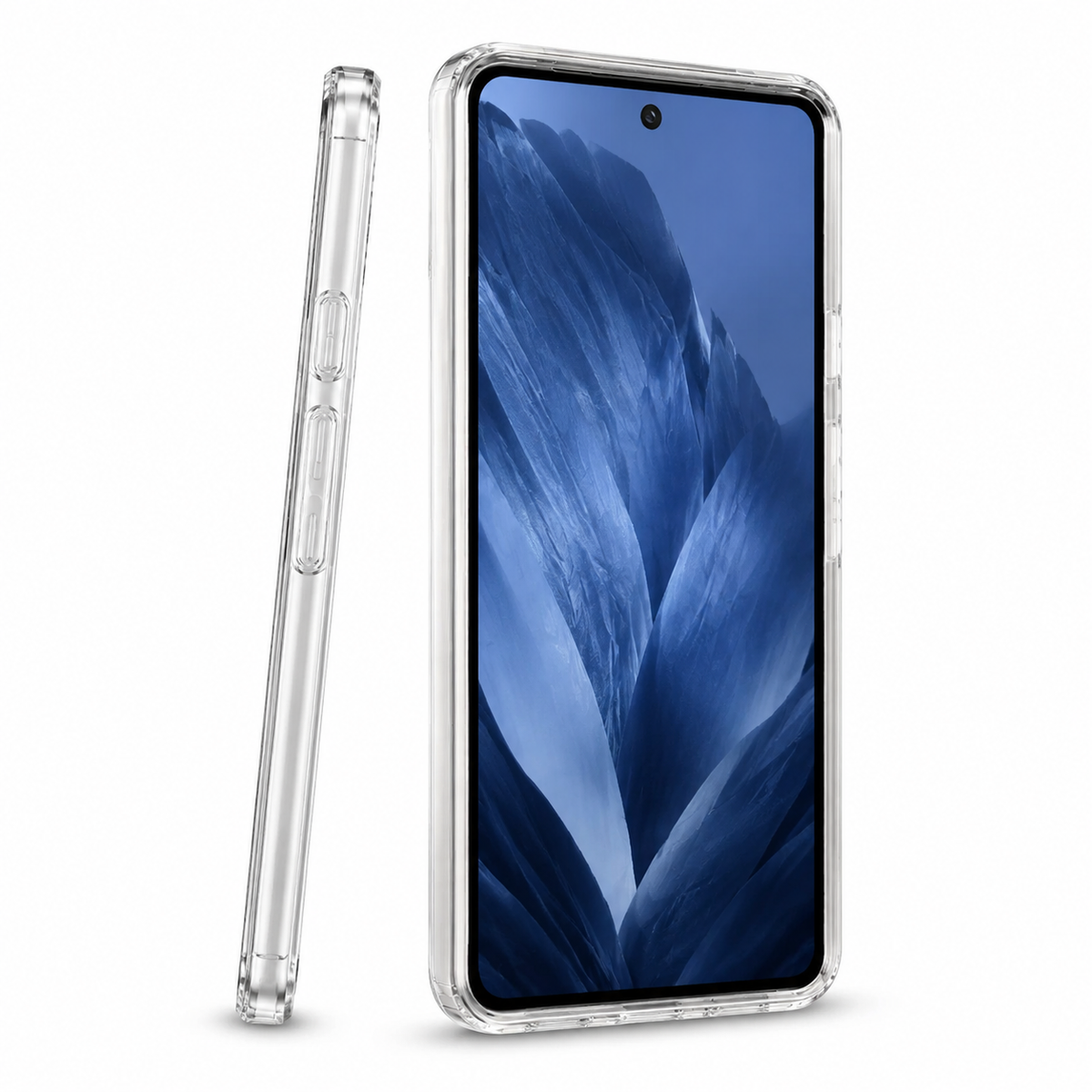 For Google Pixel 7a case clear shockproof protective cover