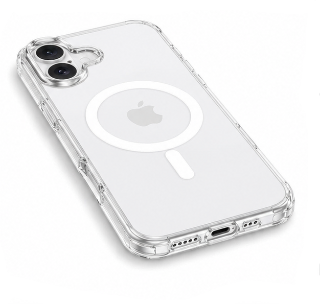 For iPhone 16 Magsafe Clear Case