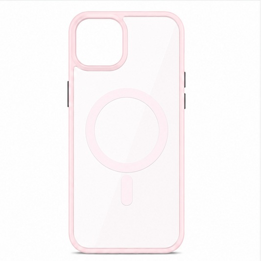MagSafe Shockproof Case For  iPhone 15 Pro Max-Pink
