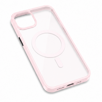 MagSafe Shockproof Case For  iPhone 15 Pro Max-Pink