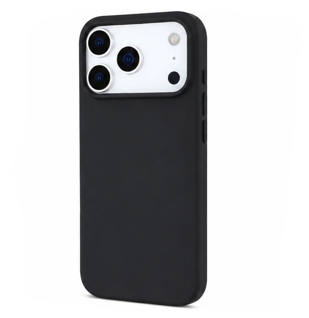 For iPhone 17 Pro Max Black Silicone case