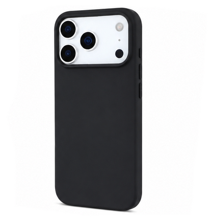 For iPhone 17 Pro Max Black Silicone case