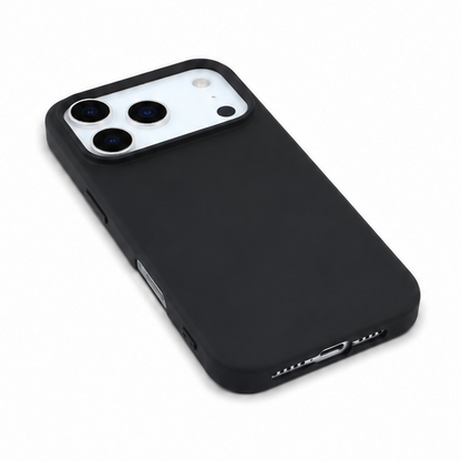 For iPhone 17 Pro Max Black Silicone case