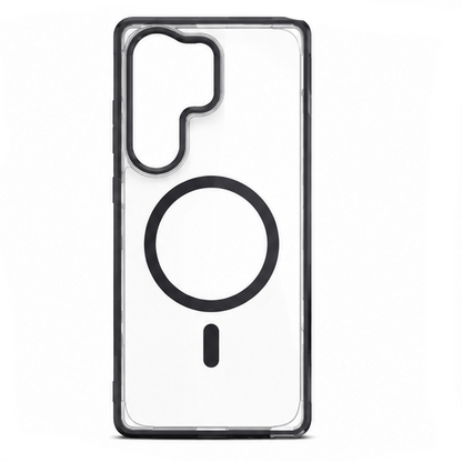 For Samsung Galaxy S23 Ultra Clear MagSafe Case – Crystal Clear Shockproof Protective Cover with Strong Magnetic Alignment,Wireless Charging Compatible