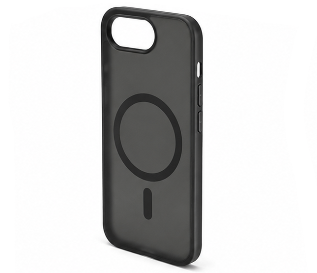For iPhone 16e MagSafe Matte Frosted Shockproof Case – Slim Protective Cover – Black