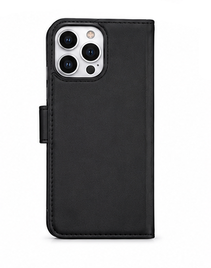 Premium 2-in-1 Black Detachable Wallet Case for iPhone 12 Pro Max