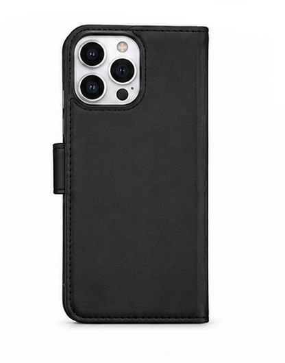 Premium 2-in-1 Black Detachable Wallet Case for iPhone 12 Pro Max