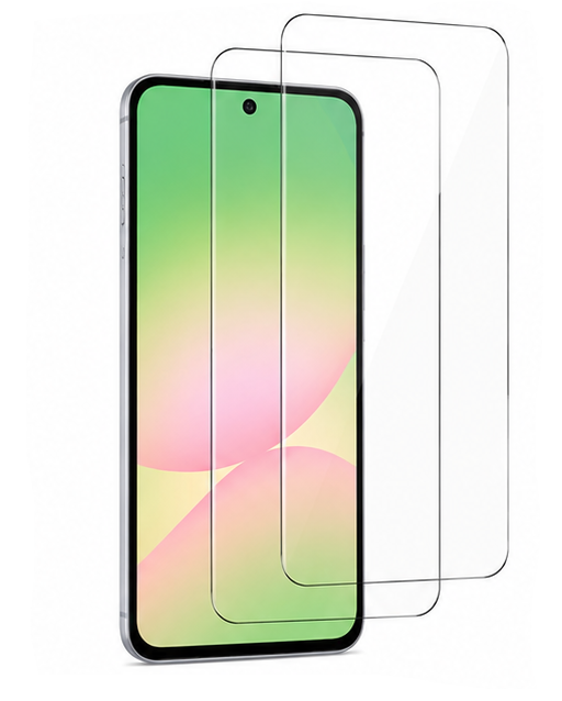 For Samsung Galaxy S24 FE Tempered Glass Screen Protector [2 Pack] – 9H Hardness, HD Clear, Bubble Free, Scratch Resistant, Case Friendly