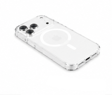 For iPhone 17 Pro MagSafe Case Clear – Shockproof Slim Transparent Cover