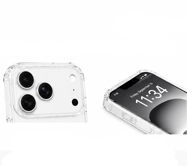 For iPhone 17 Pro MagSafe Case Clear – Shockproof Slim Transparent Cover