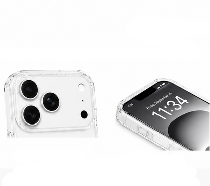 For iPhone 17 Pro MagSafe Case Clear – Shockproof Slim Transparent Cover