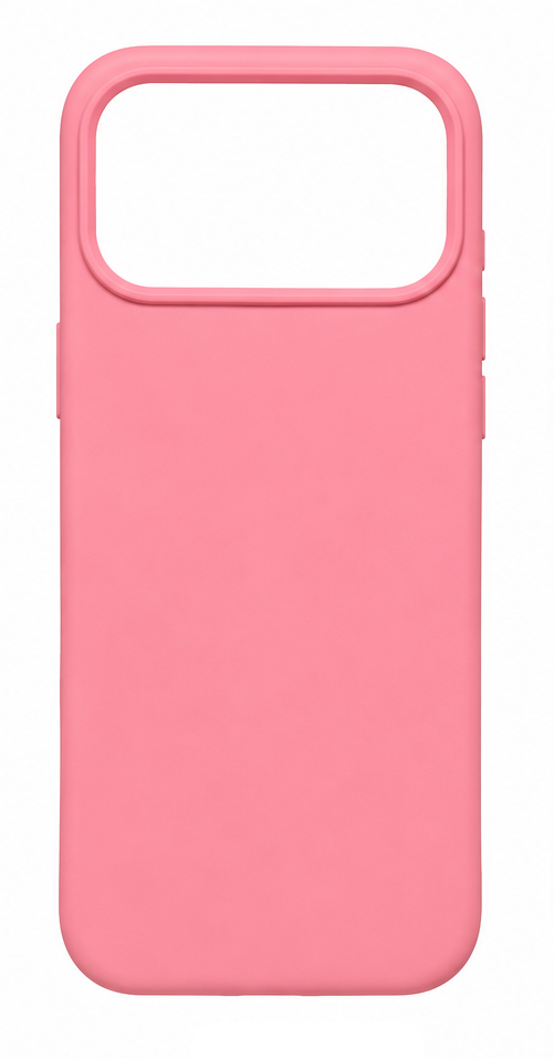 For iPhone 17 Pro Max Silicone Case – Premium Shockproof Matte Finish,Pink