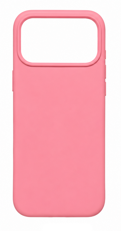 For iPhone 17 Pro Max Silicone Case – Premium Shockproof Matte Finish,Pink