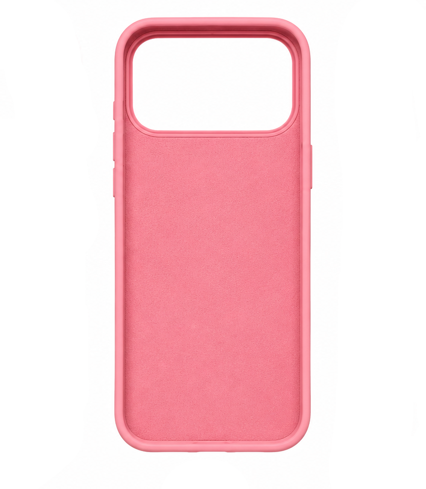 For iPhone 17 Pro Max Silicone Case – Premium Shockproof Matte Finish,Pink