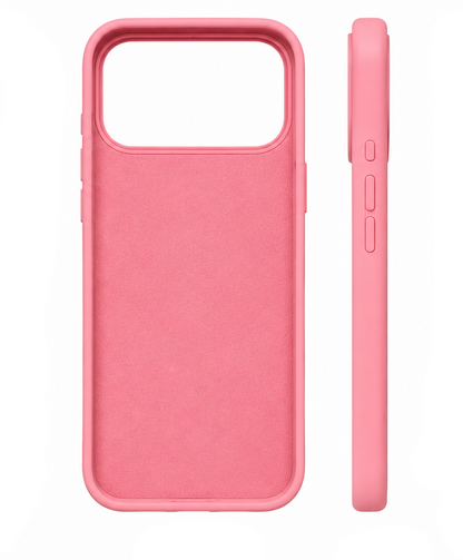 For iPhone 17 Pro Max Silicone Case – Premium Shockproof Matte Finish,Pink