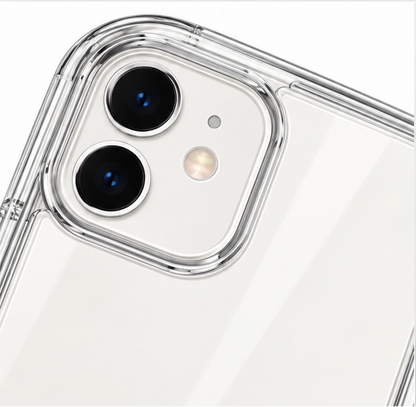 Clear Case for iPhone 11 – Transparent Shockproof Protective Phone Cover