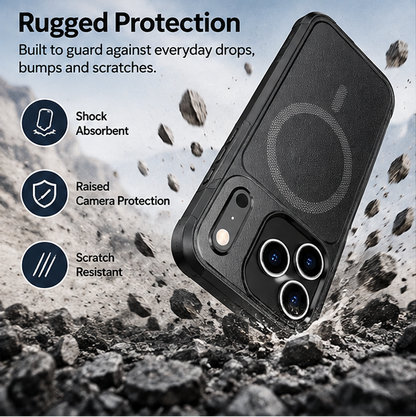 For iPhone 17 Pro MagSafe Case Heavy Duty Shockproof Rugged Cover