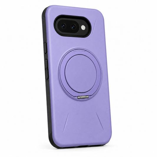 For Google Pixel 10a Purple Magsafe Spin Grip Phone Case