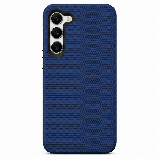 For Samsung Galaxy S25 FE Case – Navy Blue Dual-Layer Shockproof Protective Cover