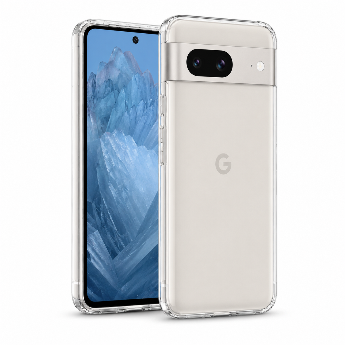For Google Pixel 8 shockproof case clear protective cover