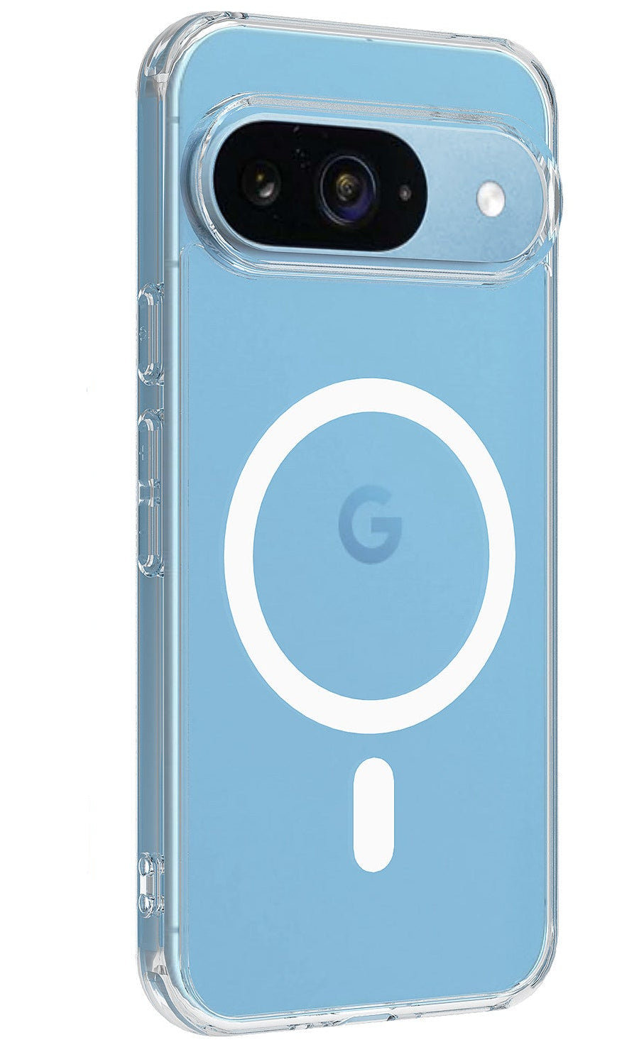For Google Pixel 9 Magsafe Clear Case – Magnetic Compatible & Protective