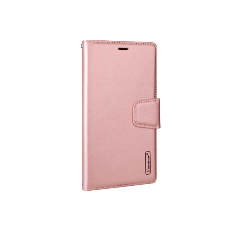 For Google Pixel 9 Pro Wallet Case with Card holder Rosegold Flip Cover with lanyard