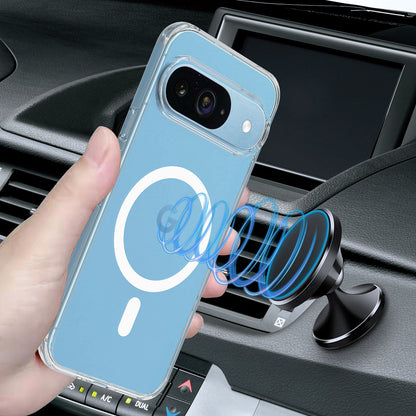For Google Pixel 9 Magsafe Clear Case – Magnetic Compatible & Protective