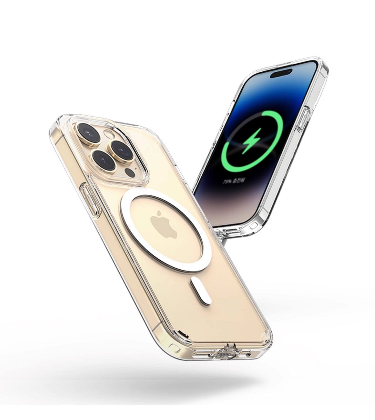 MagSafe Slim Clear Case for iPhone 16 Pro Max-Shockproof