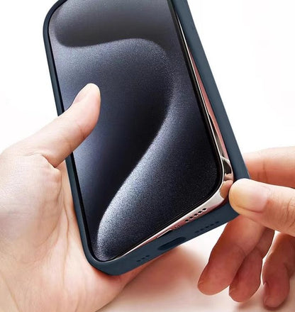 For iPhone 11 Pro Max Silicone Case -Navy Blue, Slim Fit Cover