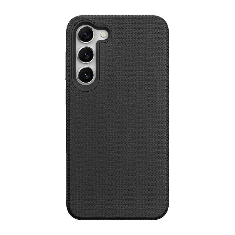 For Samsung Galaxy A16 Rugged Black Case + 2 x Screen Protector